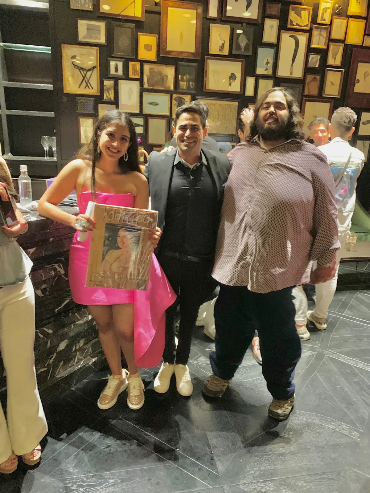 Marom Mor with Anant Ambani