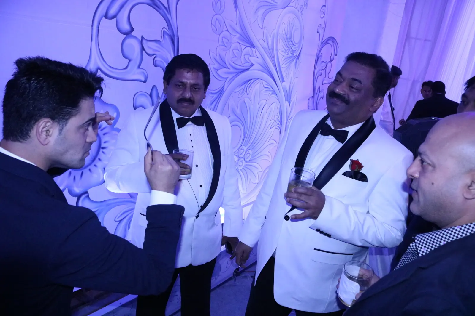 Marom Mor with Dr. C. J. Roy